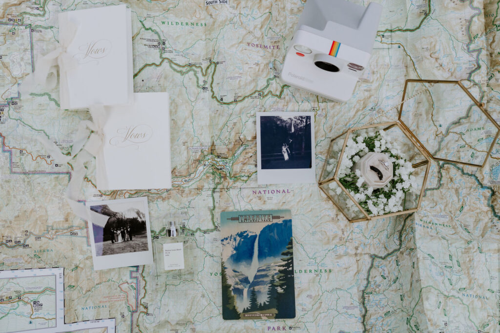 Beautiful adventurous elopement details