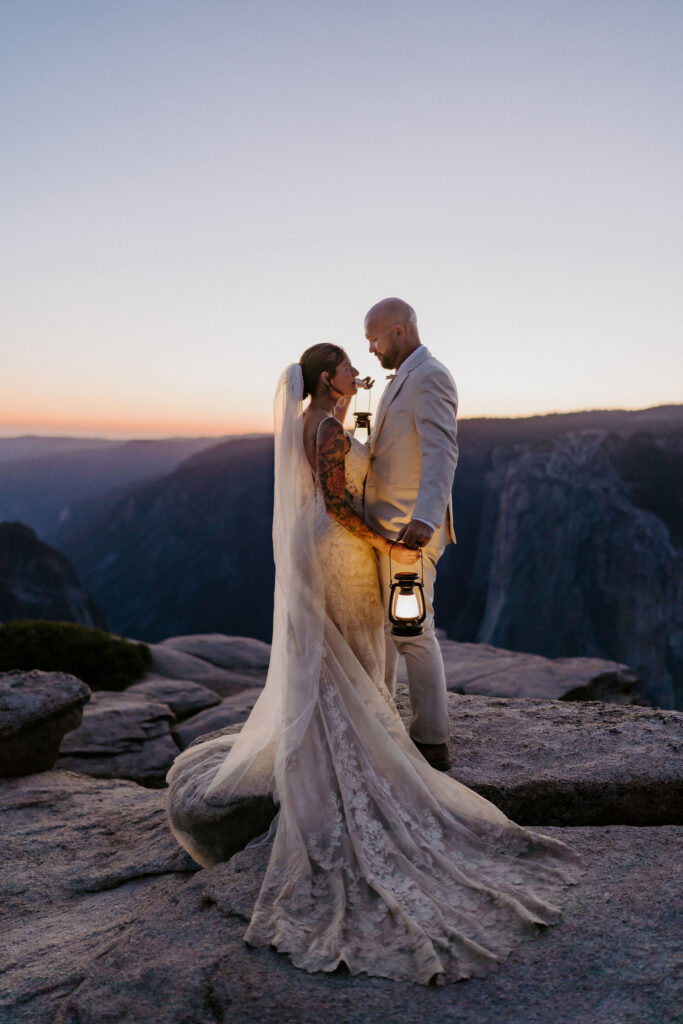 picture of the newlyweds hugging