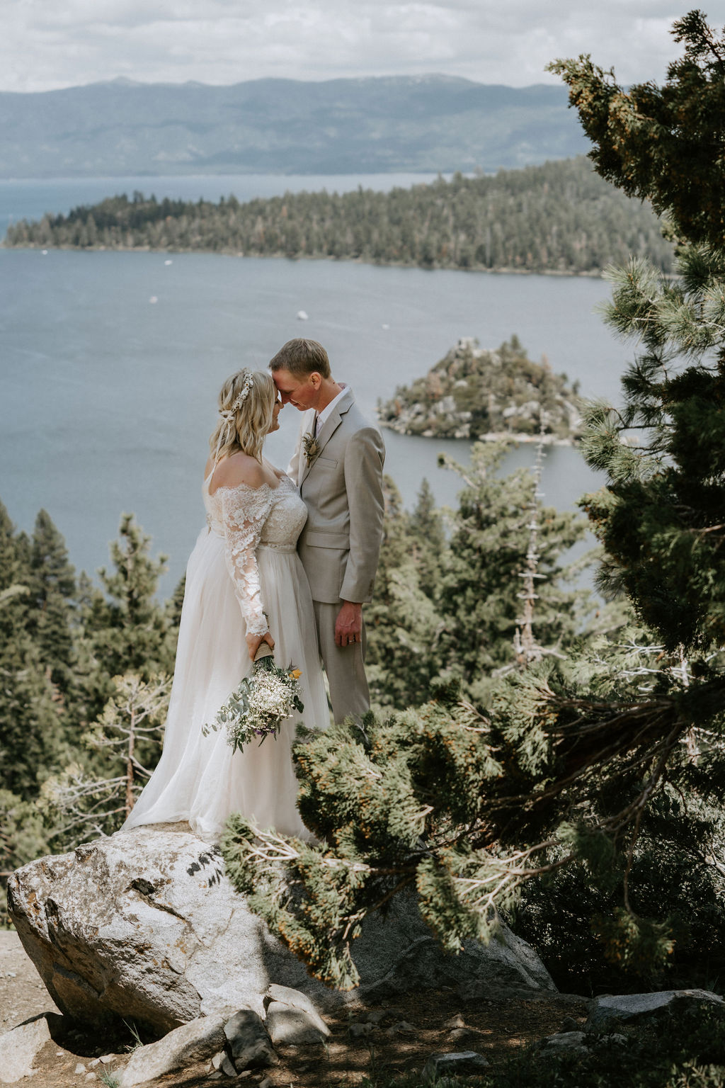 emerald bay elopement