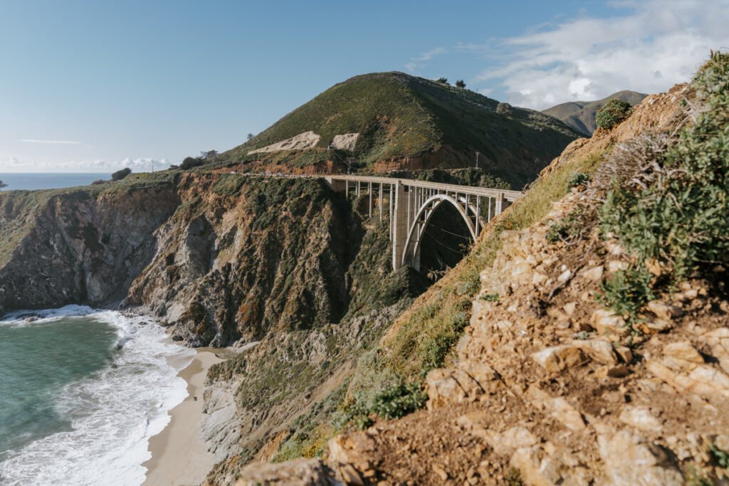 Big sur elopement Location bixby bridge