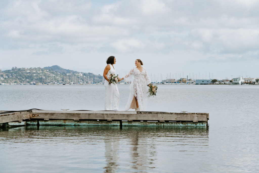 adventure san francisco elopement couple