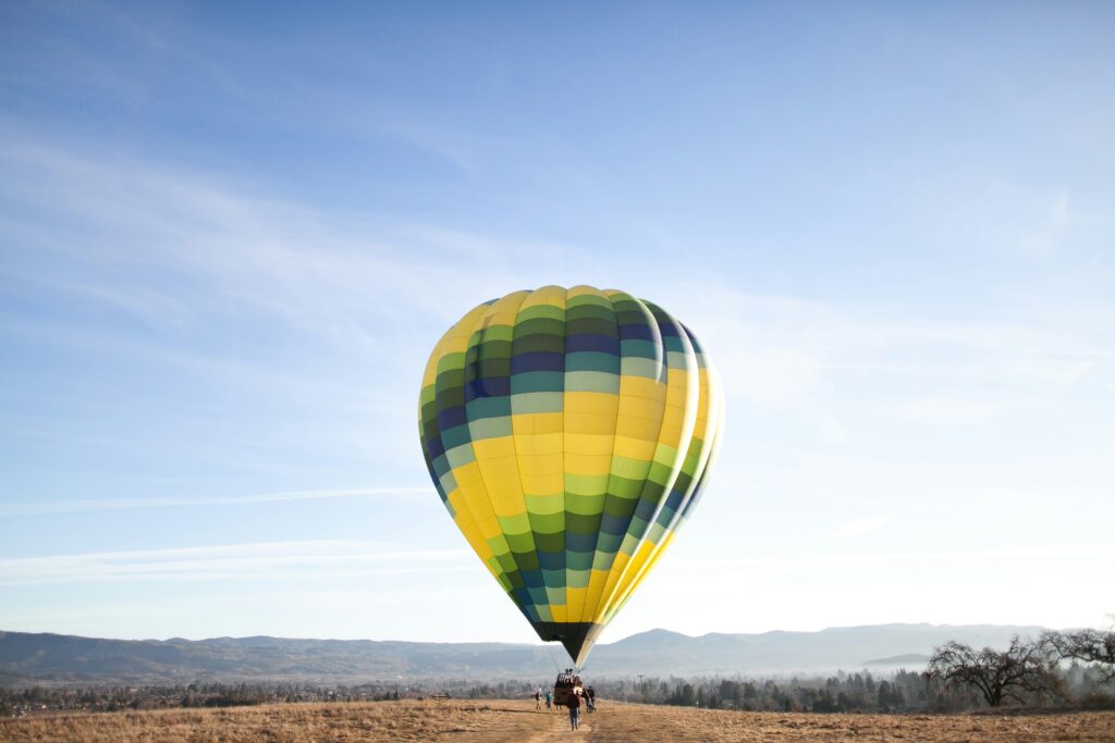 Hot Air Balloon Adventure Elopement