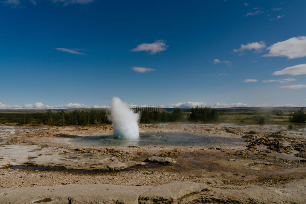 geyser in iceland