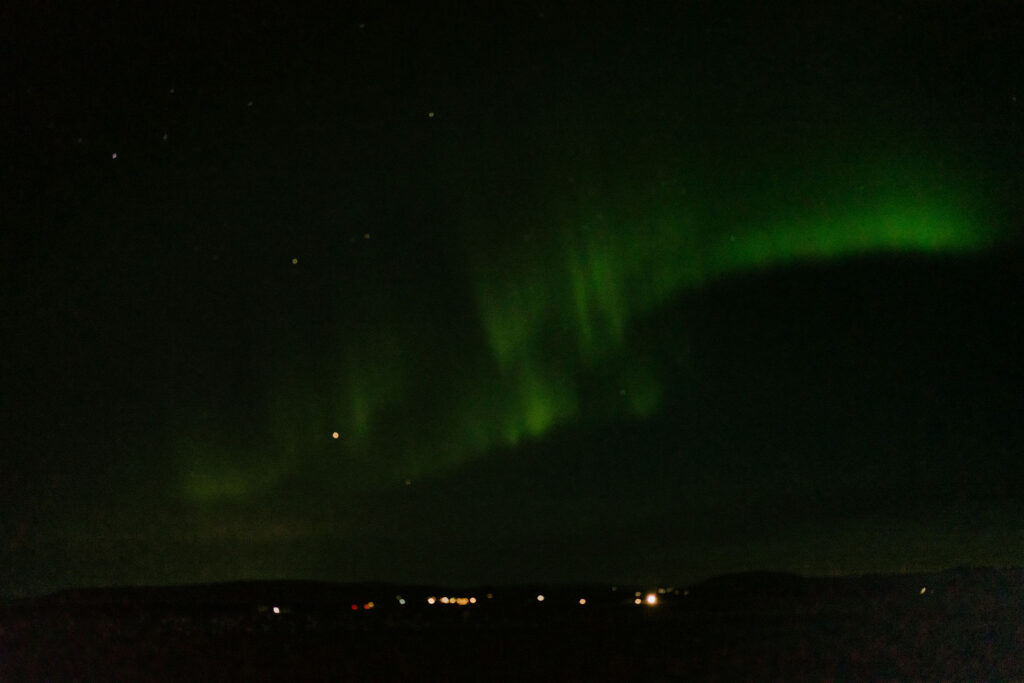 northern lights in iceland