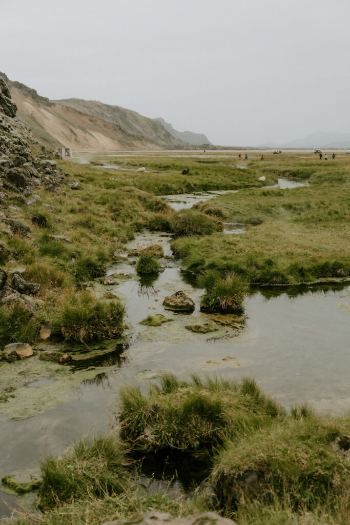 highlands hot springs in iceland