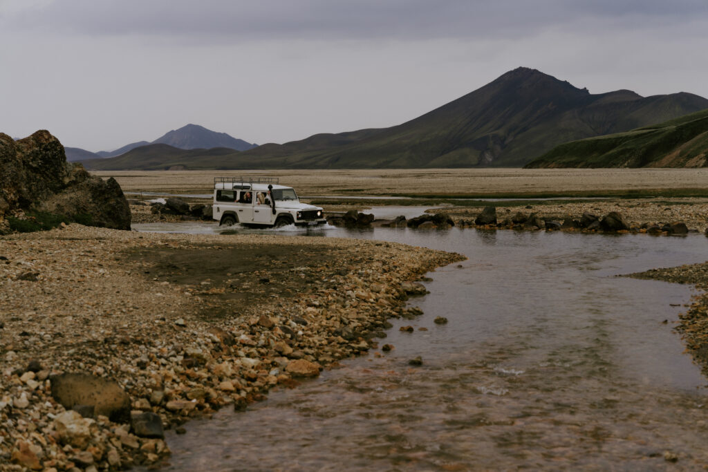 river crossing in the highlands