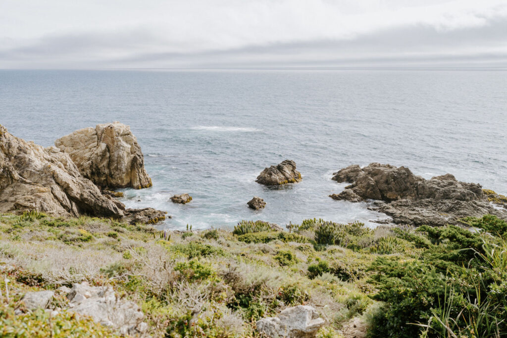 garrapata state park beach and rock landscapes