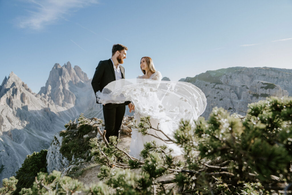 dreamy dolomites elopement at cadini di misurina