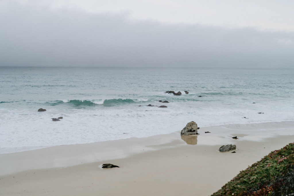 garrapata beach landscapes