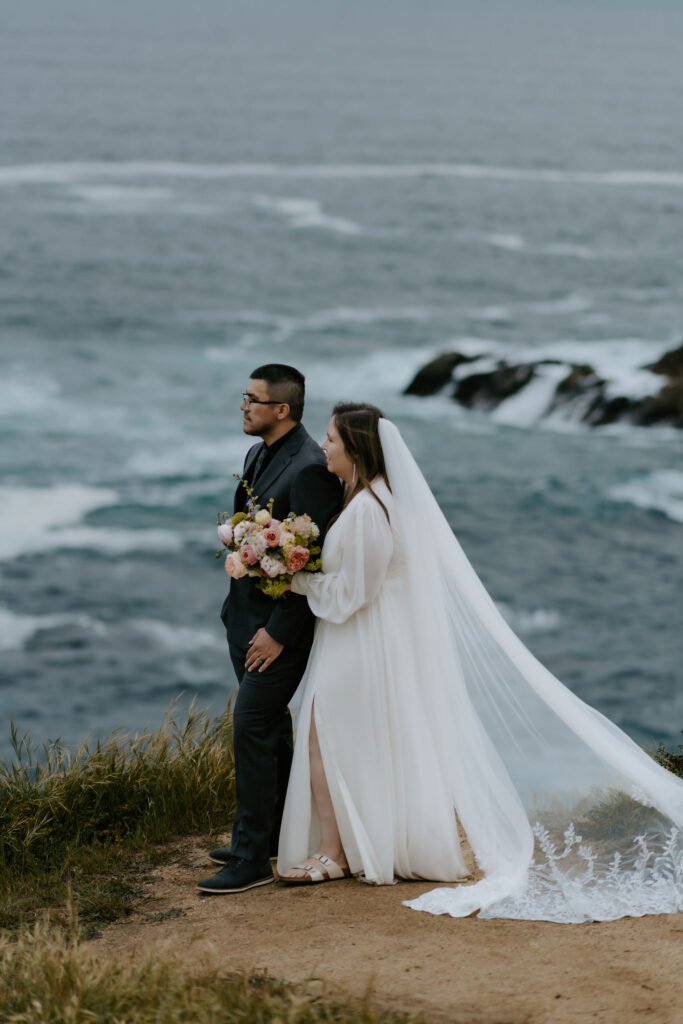 adventurous California beach elopement in Big Sur