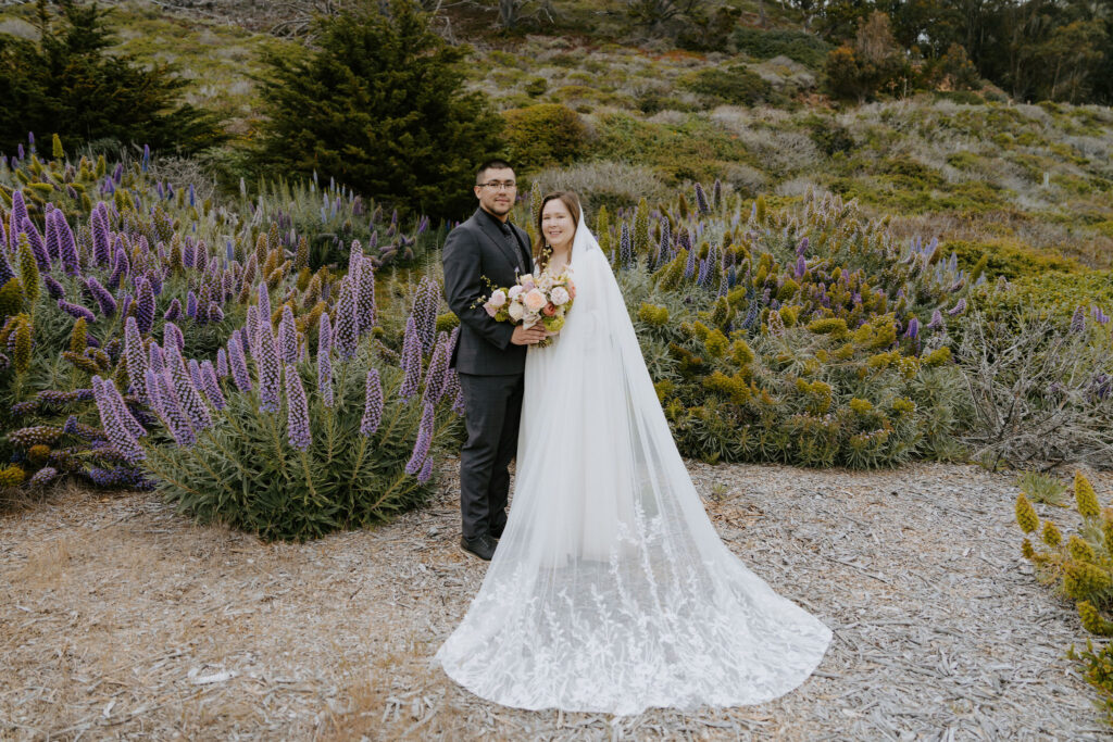 romantic Big Sur elopement photos