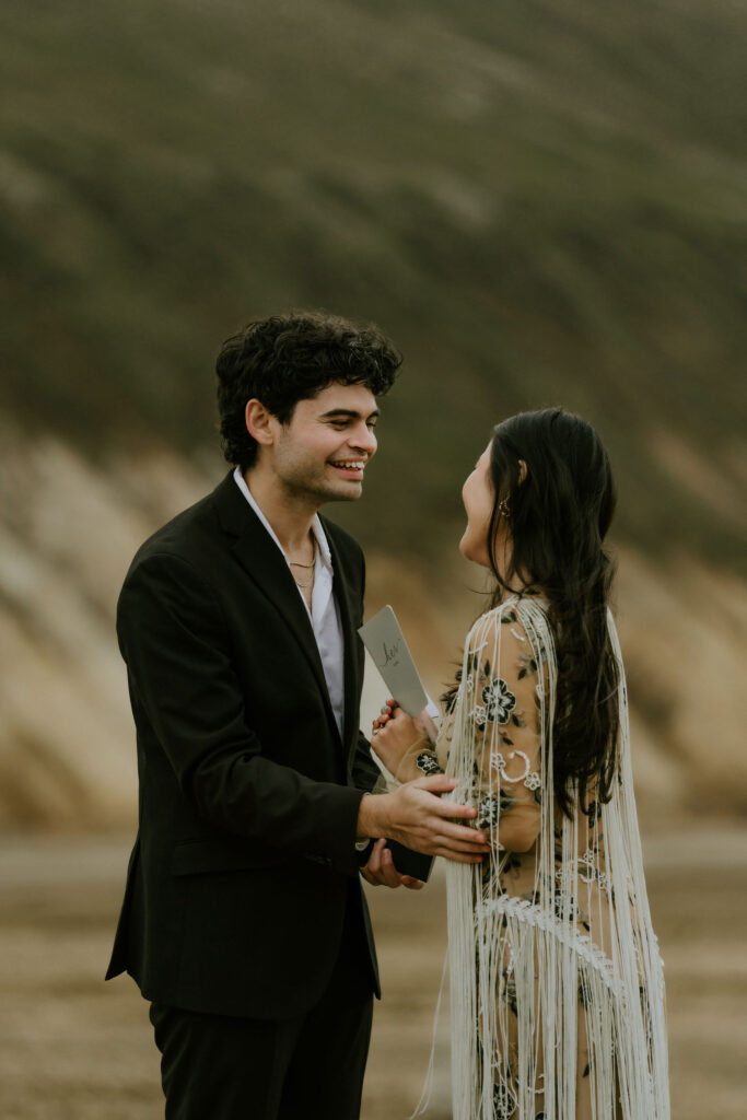 Intimate Elopement Ceremony at Landmannalaugar, Iceland