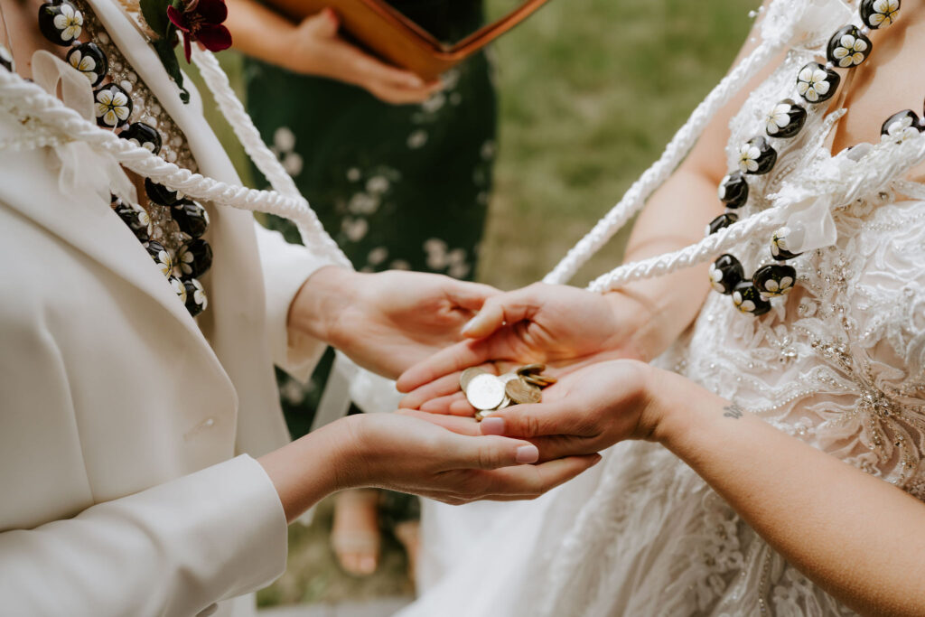 intimate elopement ceremony  surrounded by closest family