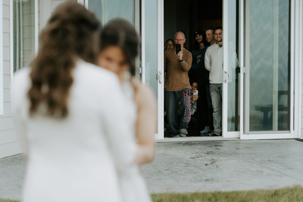 emotional and candid first look moments