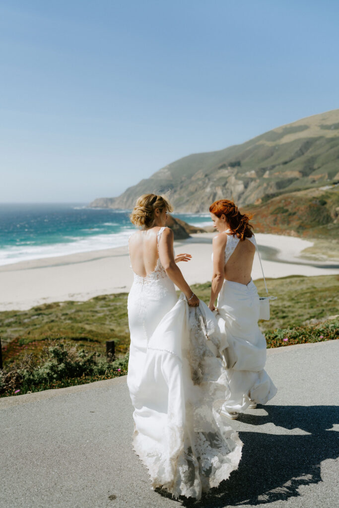 romantic luxury elopement day in big sur