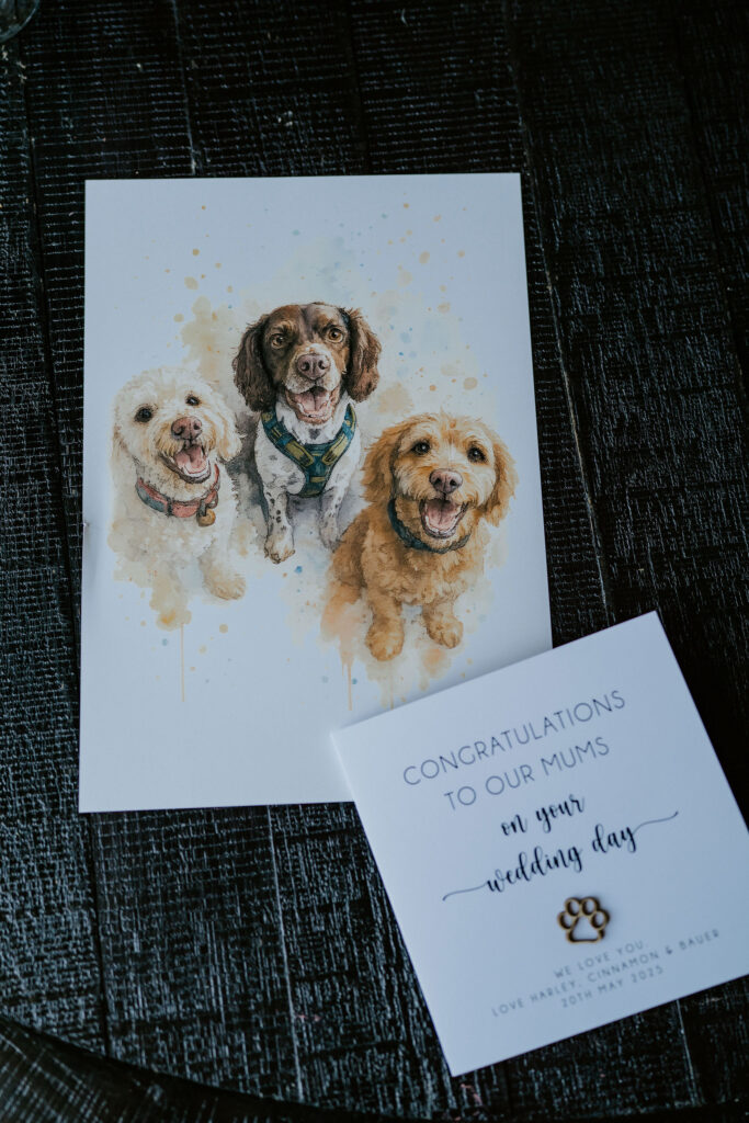 card from the pups