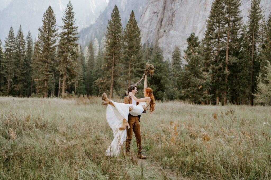 dreamy yosemite national park elopement