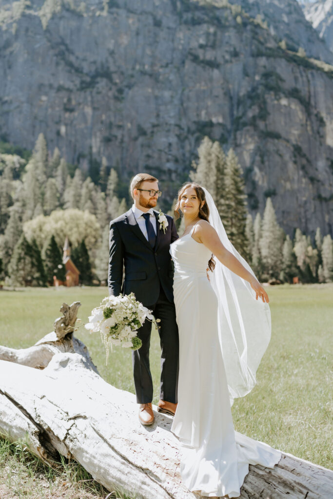 spring elopement in yosemite national park