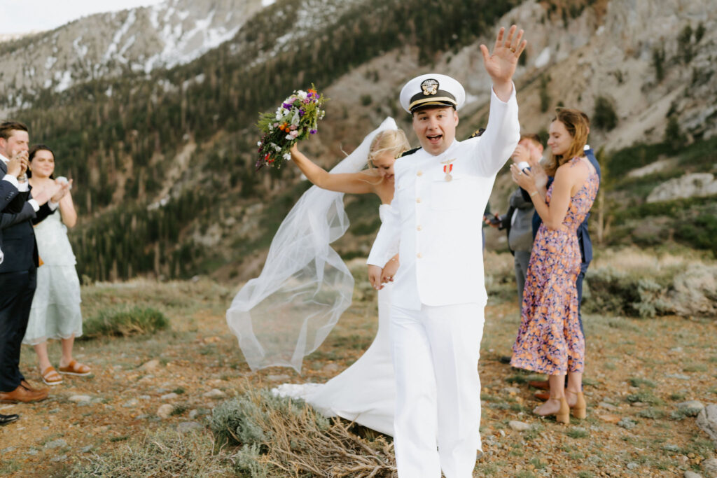 candid post-ceremony moments 