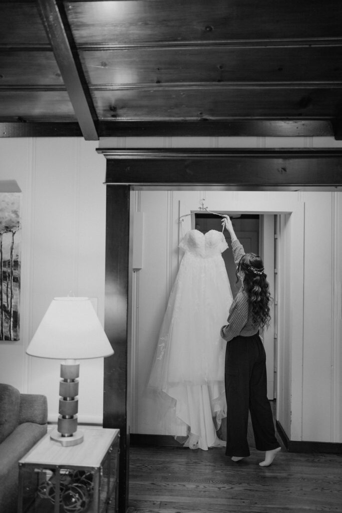 bride getting ready