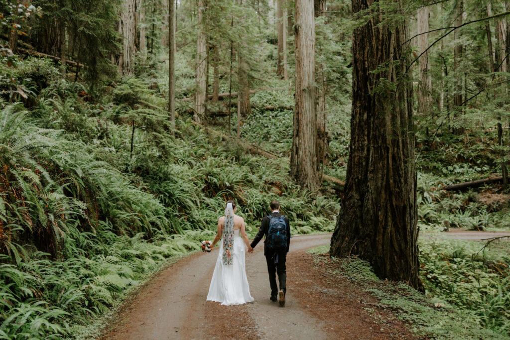 cute picture of the bride and groom at their dream bridal portraits