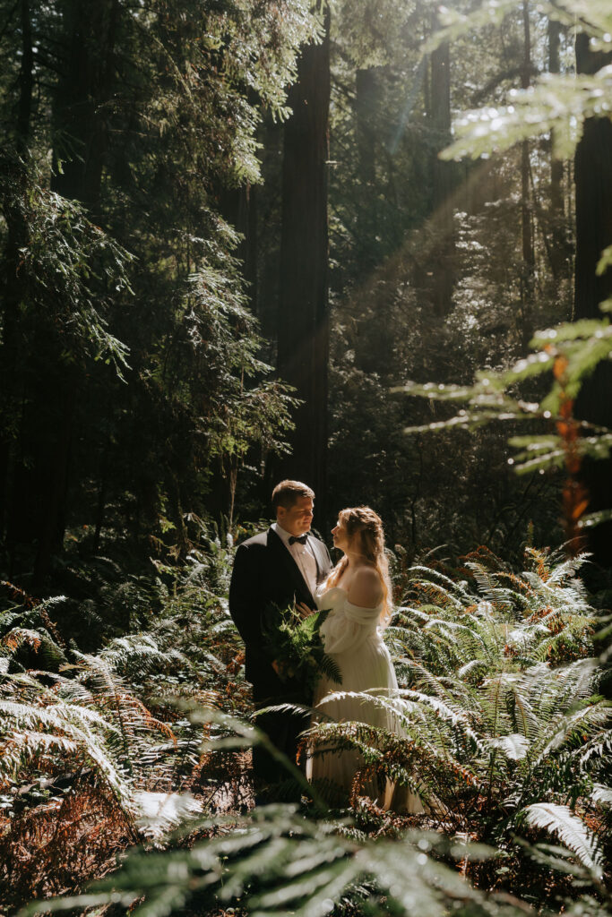 timeless golden hour bridal portraits