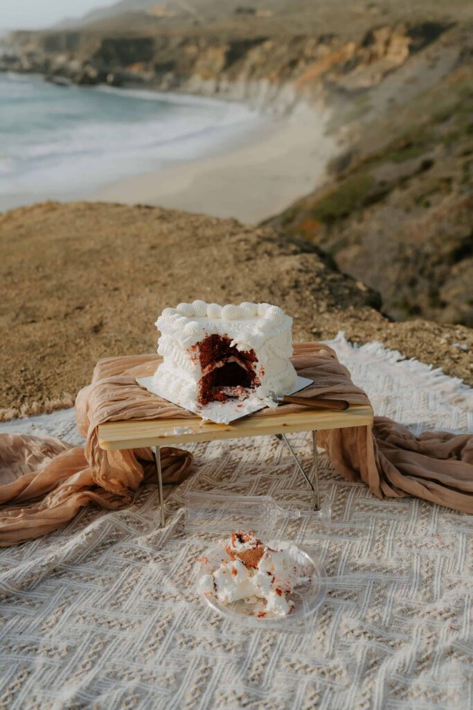 elopement cake
