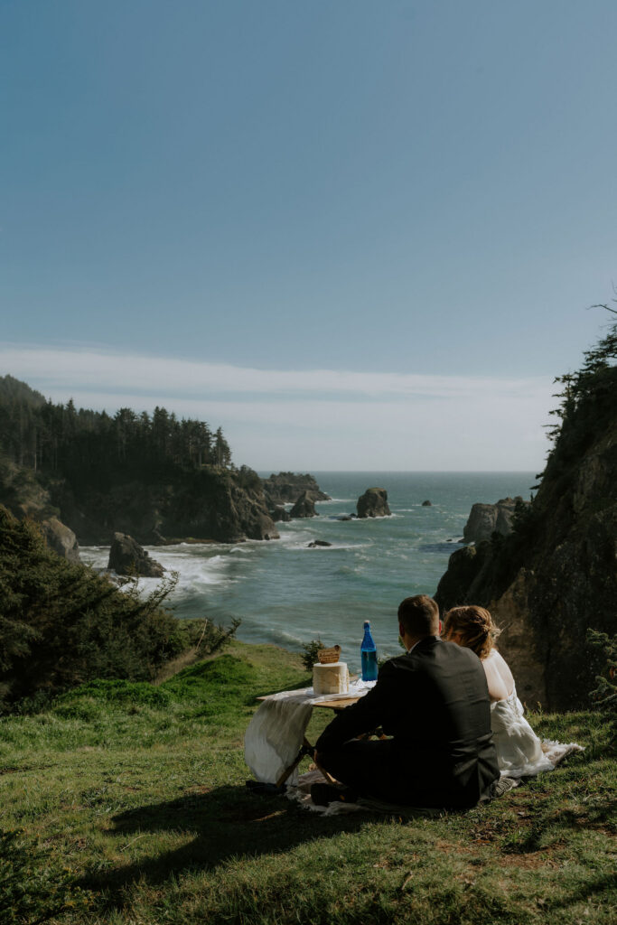 Jedediah Smith Redwoods Elopement on the Southern Oregon Coast | Meredith & Blake
