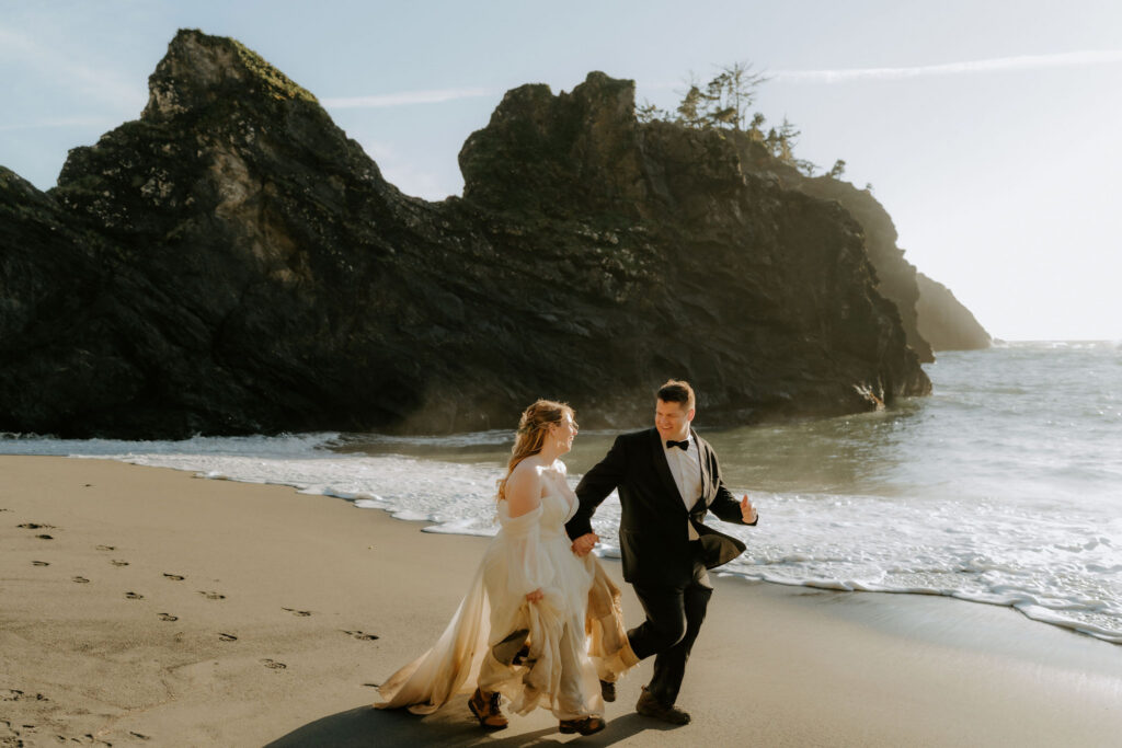 stunning bridal portraits at the beach