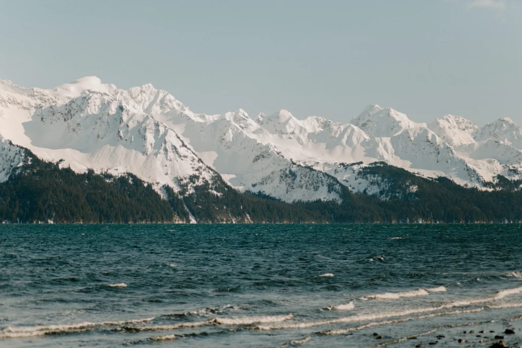 stunning elopement in alaska