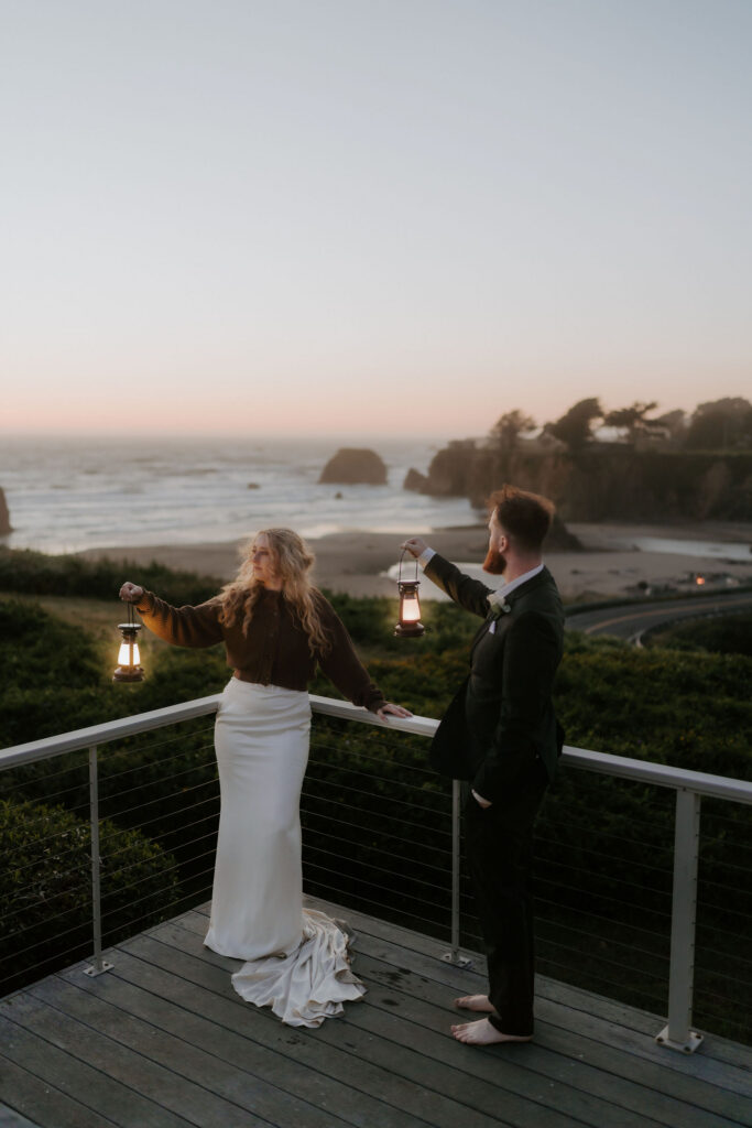An Intimate California Elopement with Family, Redwoods, and a Sunset Beach Adventure