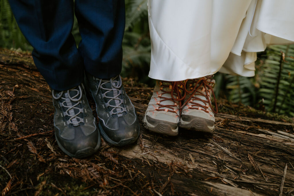 A Redwoods National Park Elopement with a Forest Reception | Amanda & Bob