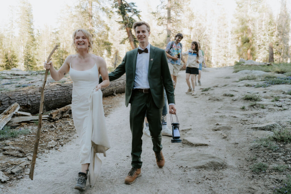 An Intimate Sunrise Yosemite Elopement at Glacier Point & Sentinel Beach