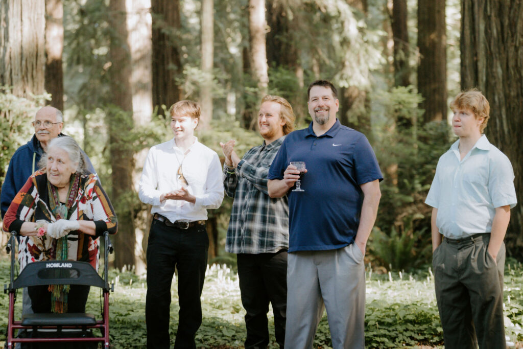 A Redwoods National Park Elopement with a Forest Reception | Amanda & Bob