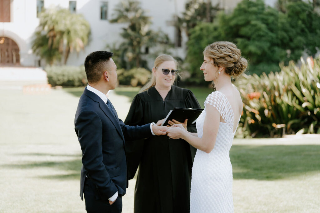 An Intimate Santa Barbara Elopement | Courthouse Ceremony, Coastline Vows & Dinner