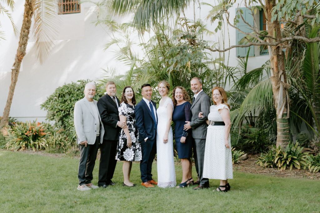 intimate and romantic elopement in santa barbara