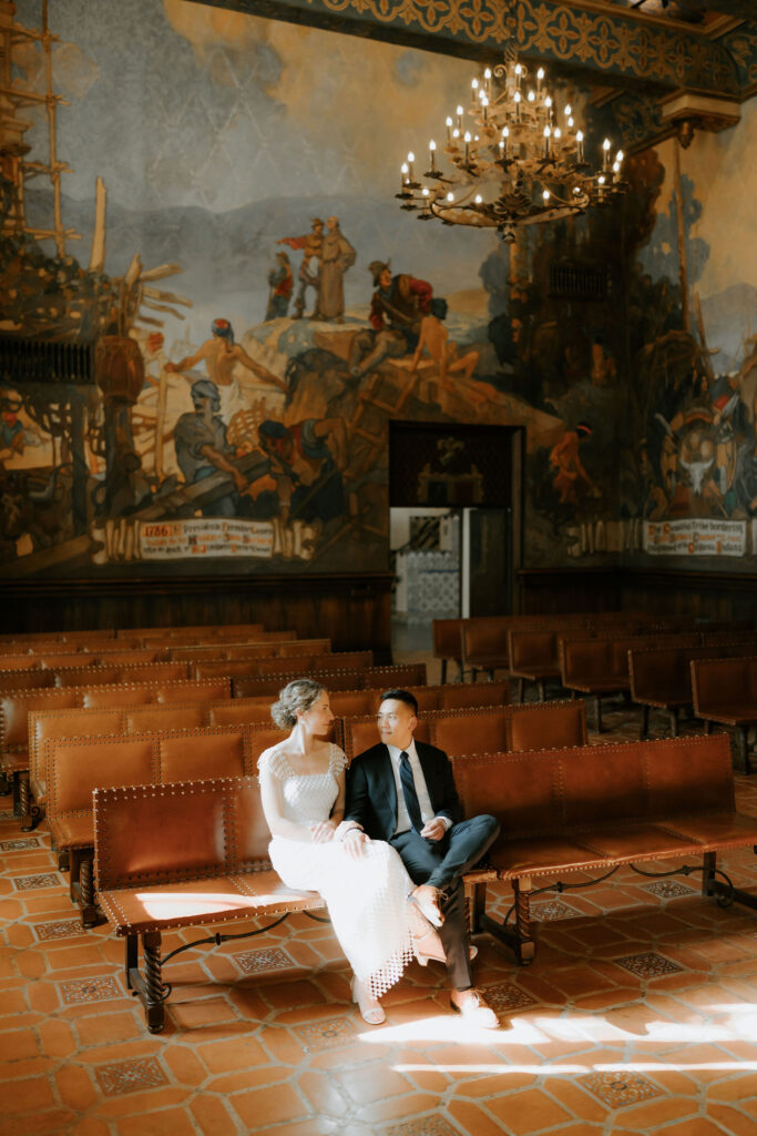 An Intimate Santa Barbara Elopement | Courthouse Ceremony, Coastline Vows & Dinner
