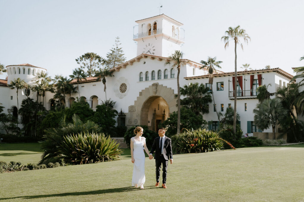 golden hour bridal session after the ceremony