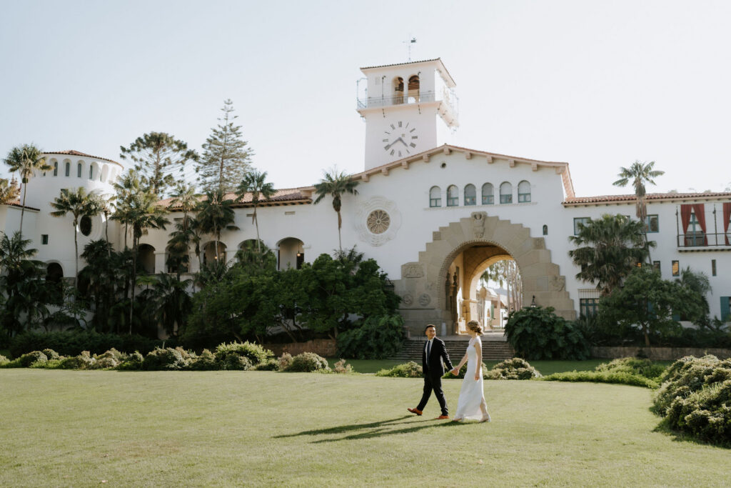An Intimate Santa Barbara Elopement | Courthouse Ceremony, Coastline Vows & Dinner