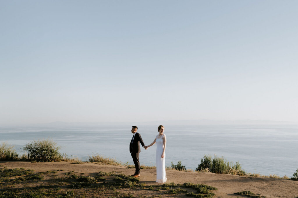 An Intimate Santa Barbara Elopement | Courthouse Ceremony, Coastline Vows & Dinner