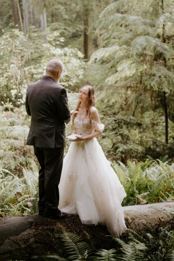 Kas & Tim’s Crescent City Elopement in the Northern California Redwoods