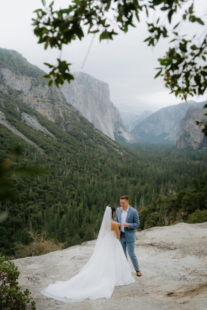 A Cathedral Beach Elopement with a Private Yosemite Adventure