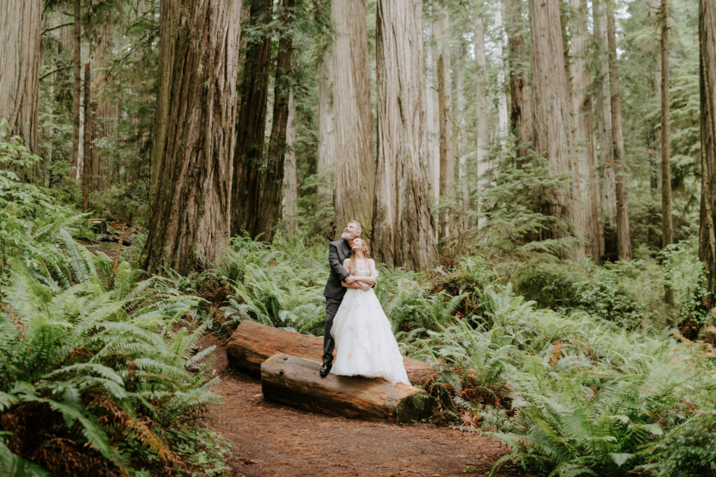 Kas & Tim’s Crescent City Elopement in the Northern California Redwoods
