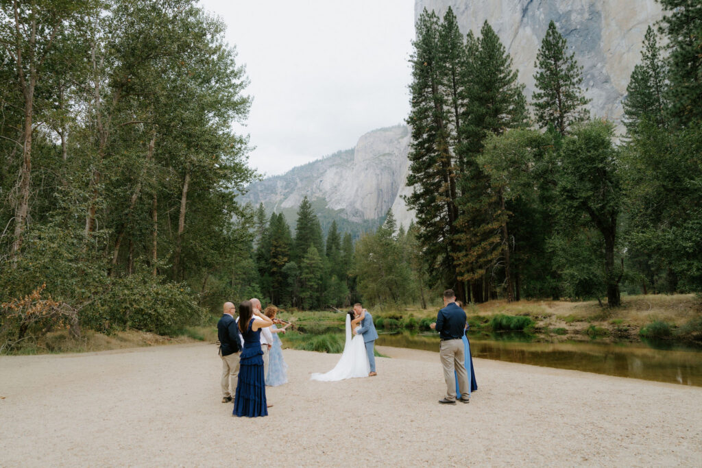 A Cathedral Beach Elopement with a Private Yosemite Adventure
