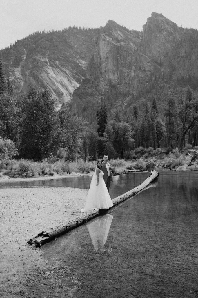 A Cathedral Beach Elopement with a Private Yosemite Adventure