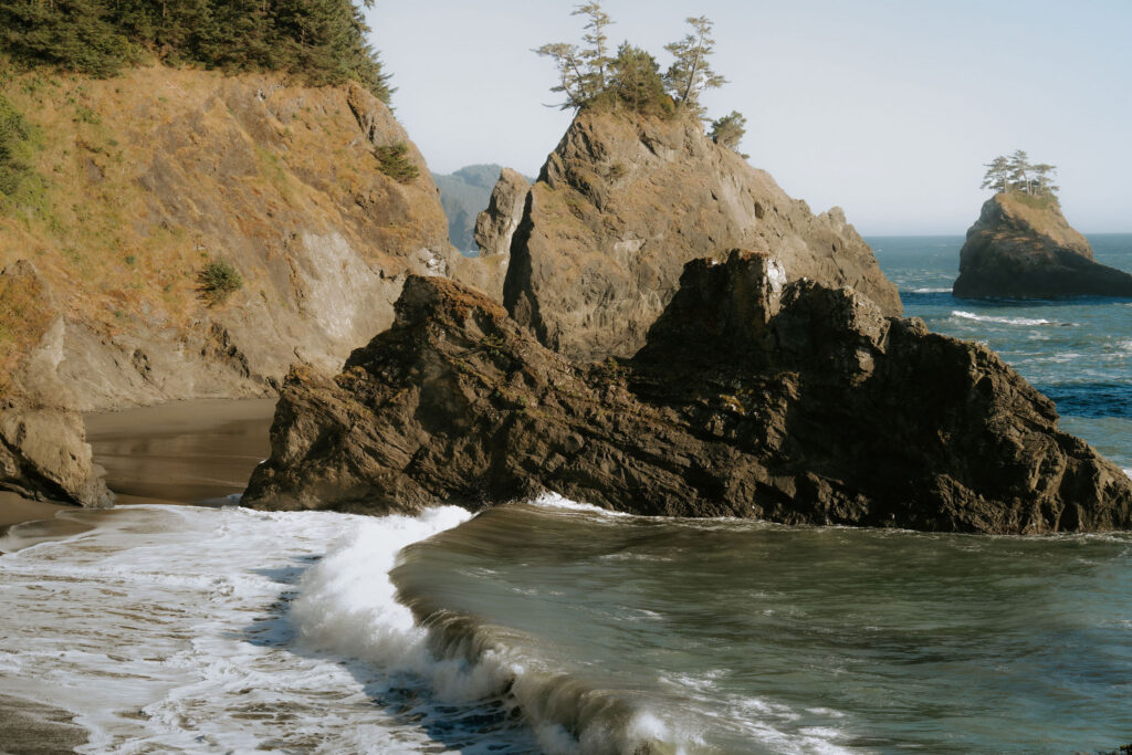Kas & Tim’s Crescent City Elopement in the Northern California Redwoods