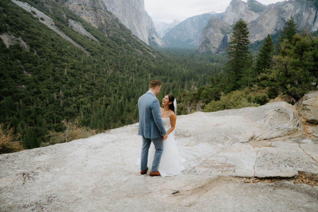 A Cathedral Beach Elopement with a Private Yosemite Adventure