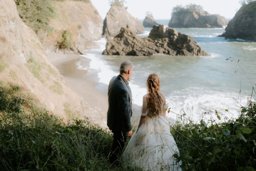 Kas & Tim’s Crescent City Elopement in the Northern California Redwoods