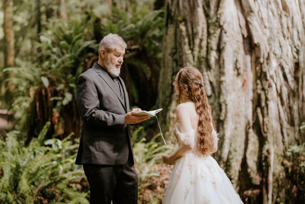 Kas & Tim’s Crescent City Elopement in the Northern California Redwoods