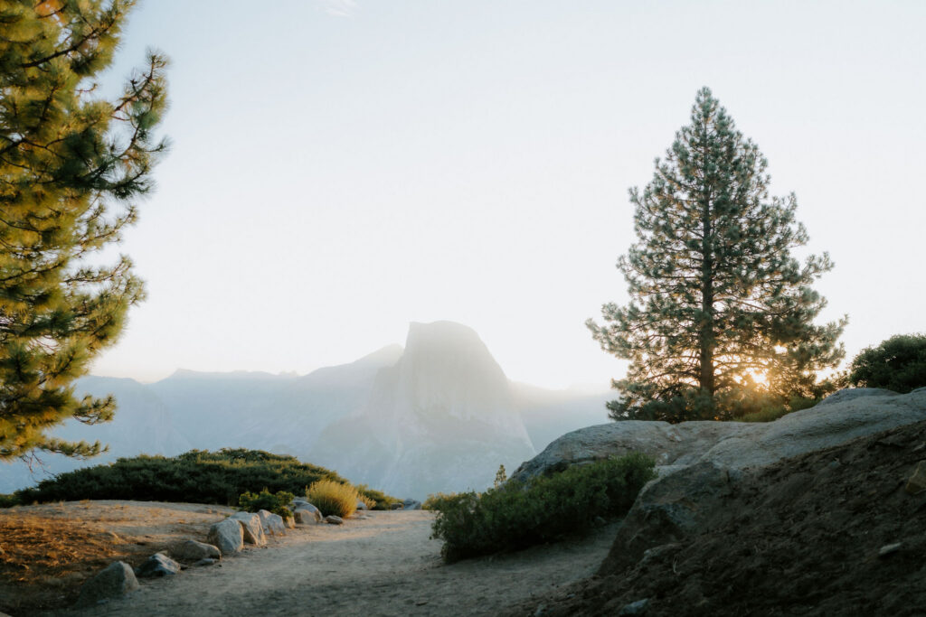 An Adventurous Yosemite Elopement from Sunrise at Glacier Point to Sunset at Taft Point